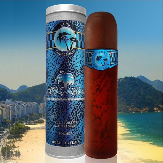 Apa de toaleta CUBA - pentru barbati - Copacabana - 100 ml 