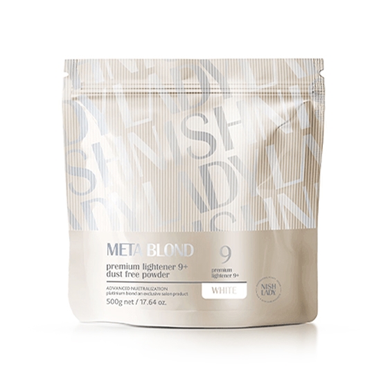 Pudra decoloranta -  NISH LADY  9+ nivel - White 500 gr 