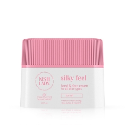 Crema pentru fata si maini - NISH LADY -  Silk Feel - 275 ml  