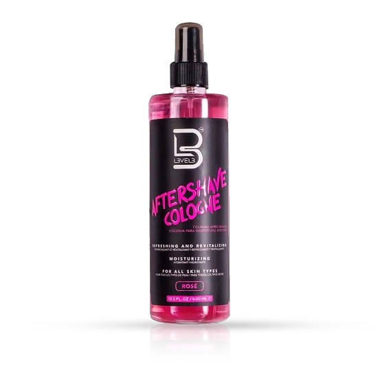 After shave colonie - L3VEL3 -  Rose - 400 ml