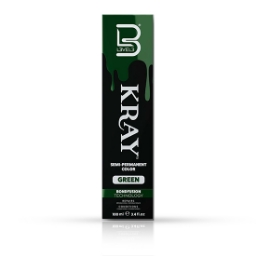 Vopsea semi - permanenta - L3VEL3 -  Verde - 100 ml