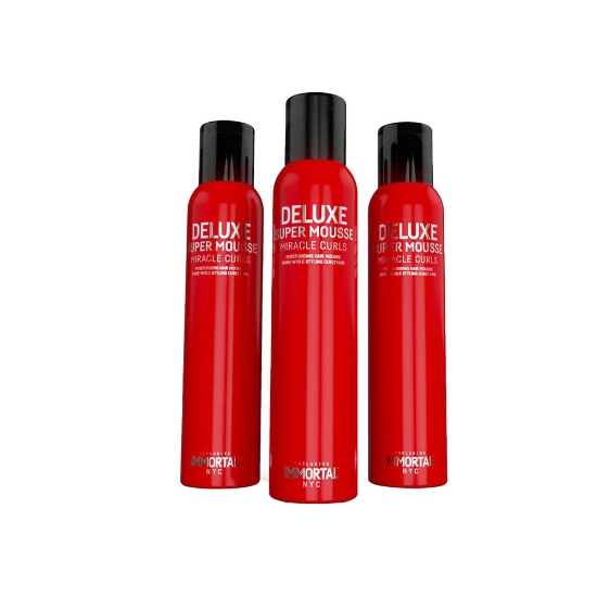 Spuma pentru parul cret - IMMORTAL - Deluxe - 300 ml  