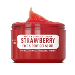 Scrub gel - IMMORTAL - Strawberry - pentru fata si corp - 300 ml Scrub gel - IMMORTAL - Strawberry - pentru fata si corp - 300 ml