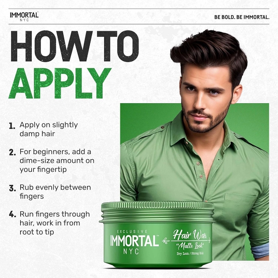 Ceara de par - IMMORTAL - Matte Look- 150 ml