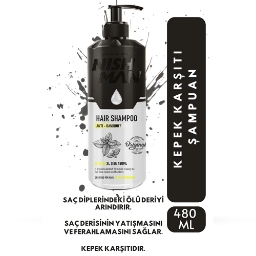 Sampon - NISH MAN - anti matreata - pentru par - 480 ml Sampon - NISH MAN - anti matreata - pentru par - 480 ml