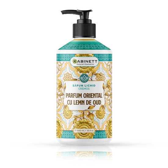 Sapun Lichid - KABINETT - 500 ml - Lemn de Oud