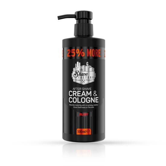 Imagine After shave crema  - Ruby - SHAVE FACTORY - 500 ml 