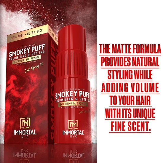 Imagine Pudra de volum- IMMORTAL - Smokey Puff - 20 gr  - fragranced