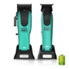 Set EDGE X - KIEPE - Masina de tuns + Masina de contur -  Ultra Thin - Albastru