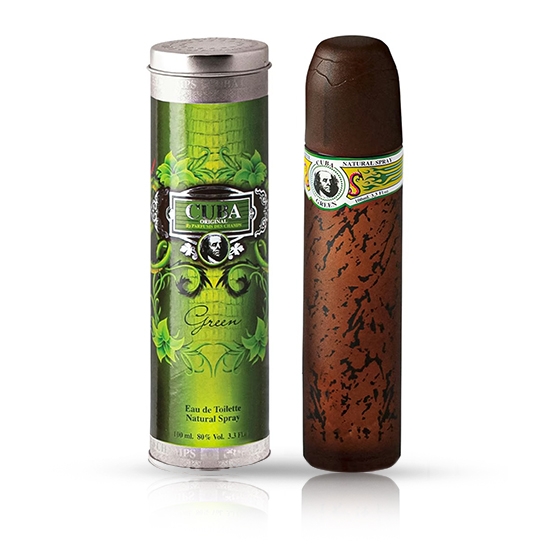 Imagine Apa de toaleta CUBA - pentru barbati - Green - 100 ml  