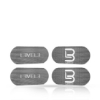 Imagine Set arici L3VEL3 - de prins parul - 4 buc - Negru - velcro