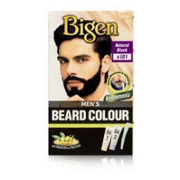 Vopsea de barba - BIGEN - Natural Black - B101 - Negru natural 