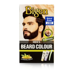 Vopsea de barba - BIGEN - Natural Brown - B104 - Saten natural 