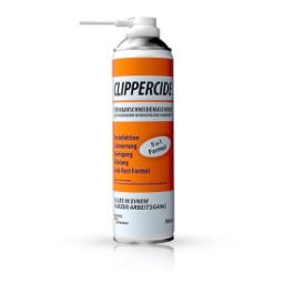 Spray de curatare CLIPPERCIDE - pentru masinile de tuns - 500 ml - 5 IN 1 Spray de curatare CLIPPERCIDE - pentru masinile de tuns - 500 ml - 5 IN 1