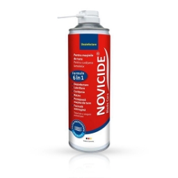 Spray de curatare NOVICIDE - pentru masinile de tuns - 500 ml - 6 IN 1 Spray de curatare NOVICIDE - pentru masinile de tuns - 500 ml - 6 IN 1