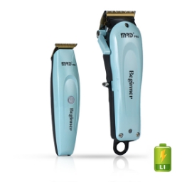 RESIGILAT (31426) Set MRD - Masina de tuns + Masina de contur - fara fir - Beginner Blue 